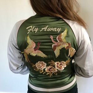 Forever 21 bomber jacket